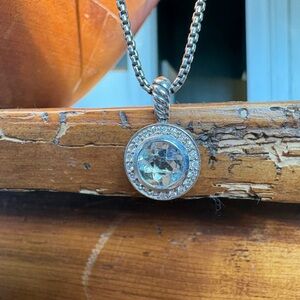 David Yurman Cerise Pendant Necklace, 17” Box Chain